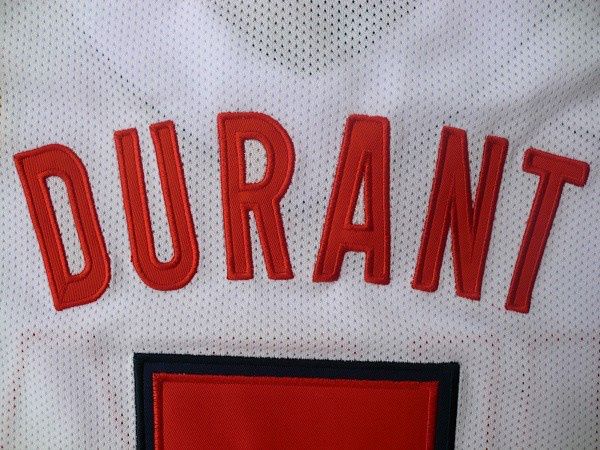 Nike USA Dream Team 5 Kevin Duran 2012 USA Basketball Retro Jersey